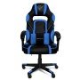 Cadeira gaming phoenix troféu azul couro pu