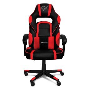 Cadeira gaming phoenix troféu vermelho couro pu
