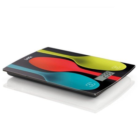 Balança de cozinha digital Lay ks1035 colheres coloridas 5kg