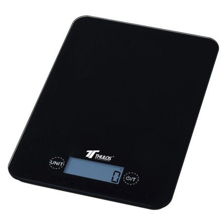 Balança de cozinha digital thulos th - ds107 preta carga máxima 5kg