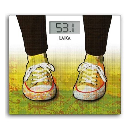 Lay balança de banheiro eletrônica ps1079 design chinelo 180kg