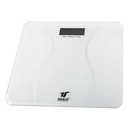 Balança de casa de banho thulos th - bd119 branca carga máxima 180kg