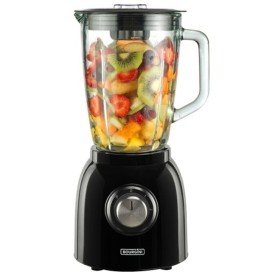 Liquidificador vidro Bourgini nostálgico preto 1,5l