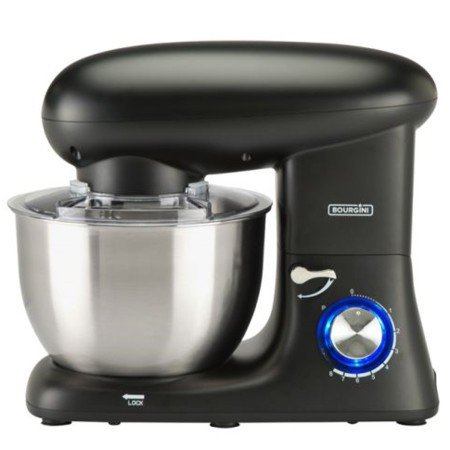 Chef de cozinha Bourgini mais misturador 5,52l preto