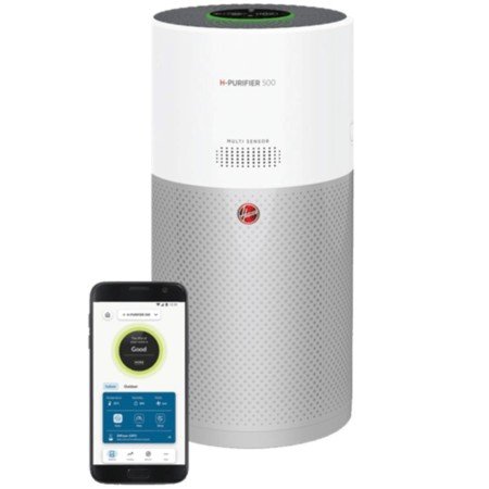 Hoover hhp50 purificador de ar sensor de temperatura e umidade 110m2
