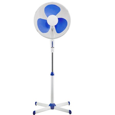 Ventilador de pé Jocca 40cm 40w branco - azul