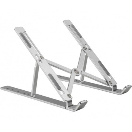 Suporte - base de resfriamento conceptronic para laptops de alumínio dobrável de até 15,6 polegadas