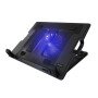 Suporte - base de resfriamento para laptop ewent ew1258 - 1 ventoinha - 2 usb - até 17 polegadas