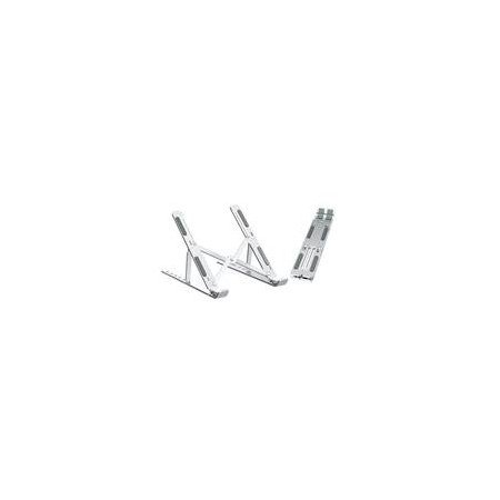 suporte de mesa de viagem dobrável ewent ew1266 para liga de alumínio de laptop de 10 a 15,6 polegadas