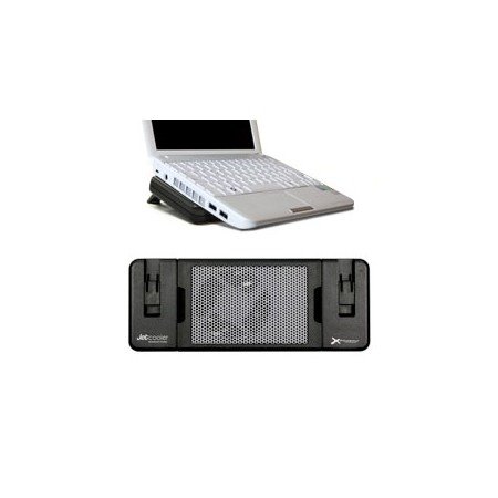 Suporte - base de resfriamento para laptop phoenix jetcooler extensível de 7 polegadas a 15,6 polegadas