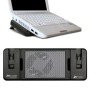 Suporte - base de resfriamento para laptop phoenix jetcooler extensível de 7 polegadas a 15,6 polegadas