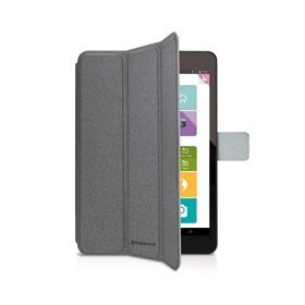 Capa phoenix para tablet - ipad mini 2 - 4 aprox de 7,5 a material tipo cinza skay