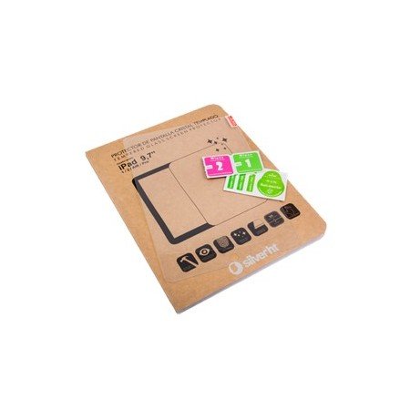 Protetor de tela prata ht para apple ipad air 1 e 2 vidro temperado