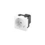 Lanberg tomada de parede 230v schuko 16a branco sem ferramentas