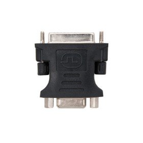 Adaptador vga para dvi nanocabo fêmea - macho - preto