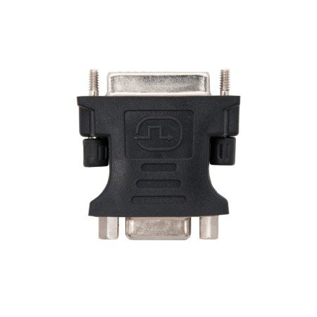 Adaptador vga para dvi nanocabo fêmea - macho - preto