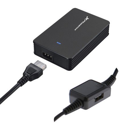 Phoenix phcharger40+ 40w adaptador de carregador de energia automático universal (inclui 5 conectores) para laptops e netbooks c