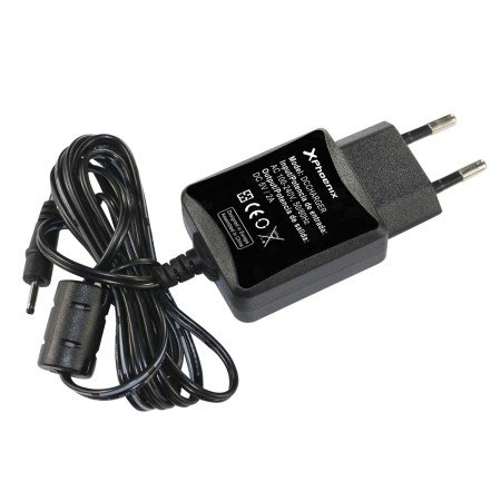 Carregador adaptador de parede universal AC - DC universal phoenix phdccharger 5v 2a preto