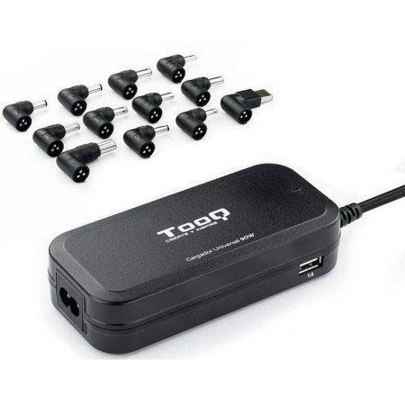 Carregador automático universal tooq tqlc - 90bs02at 90w 2xusb 12 conectores