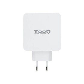 Carregador duplo usb tipo c pd + usb tipo a qc3.0 tooq branco usb tipo c pd - usb tipo a qc3.0 - 48w - branco