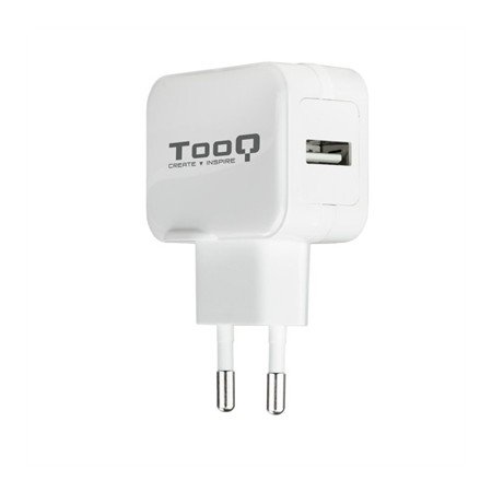 carregador de parede usb tooq - 12w - branco