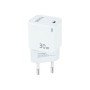Carregador de parede tooq usb-c branco 30w