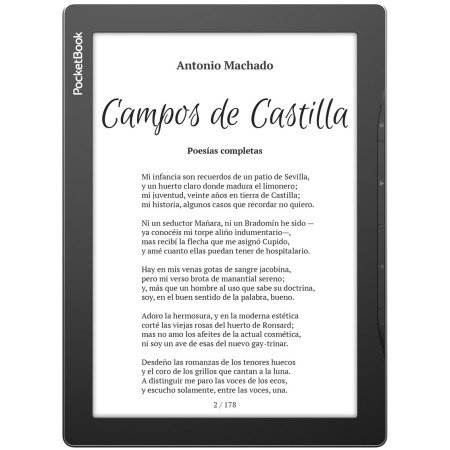 Pocketbook inkpad lite 9'7 polegadas 8 gb cinza neblina