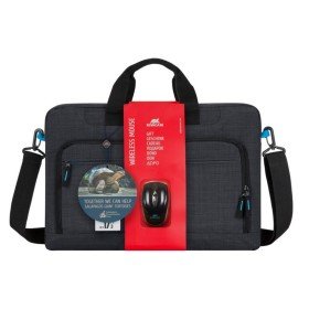 Pasta Rivacase 8058 para laptop de 17,3 polegadas + mouse sem fio