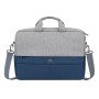 Pasta Rivacase 7532 Prater para laptop de 15,6 polegadas cinza - azul