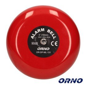 Campainha Industrial Vermelha 230V Orno
