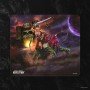 Mousepad para jogos mestres do universo revelação he - man and battle cat 25 x 22cm