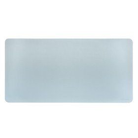 Phoenix matepad Tapete PU 80 x 40 cm antiderrapante impermeável material de imitação de couro azul - cinza