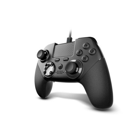 Controlador gamepad krom kaiser pc ps3 ps4 usb preto