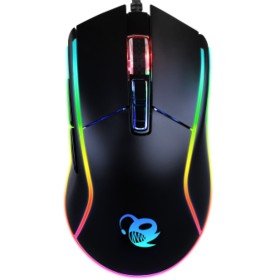 Mouse mouse deep gaming deep darth ajustável dpi usb rgb 6400dpi