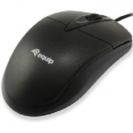 Mouse mouse equip life 2 botões óptico usb preto 1000dpi
