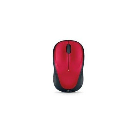 Mouse mouse logitech m235 óptico sem fio sem fio vermelho