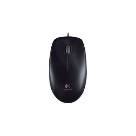 Mouse logitech b100 mouse óptico usb 2.0 preto