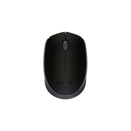 Mouse logitech m171 óptico sem fio sem fio preto