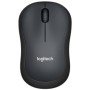 Mouse mouse logitech m220 óptico sem fio sem fio silencioso cinza