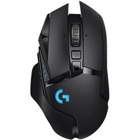 Mouse mouse logitech g502 lightspeed gaming 11 botões usb 16.000 dpi