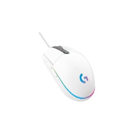 Mouse mouse logitech g203 lightsync branco gaming 8.000 dpi 6 botões