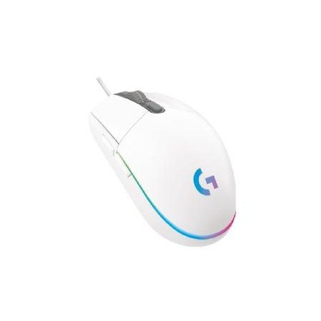 Mouse mouse logitech g102 lightsync branco gaming 8.000 dpi 6 botões