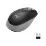 Mouse mouse logitech m190 full size óptico wiireles sem fio cinza claro