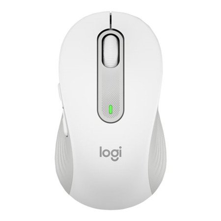 Mouse logitech m650 para negócios médio sem fio sem fio branco bruto