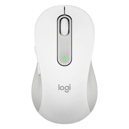 Mouse mouse logitech m650 para empresas grande sem fio sem fio branco bruto