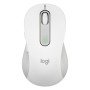Mouse mouse logitech m650 para empresas grande sem fio sem fio branco bruto