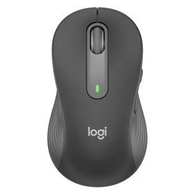 Mouse mouse logitech m650 para canhotos óptico sem fio sem fio preto