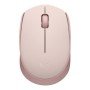 Mouse mouse logitech m171 óptico sem fio sem fio rosa
