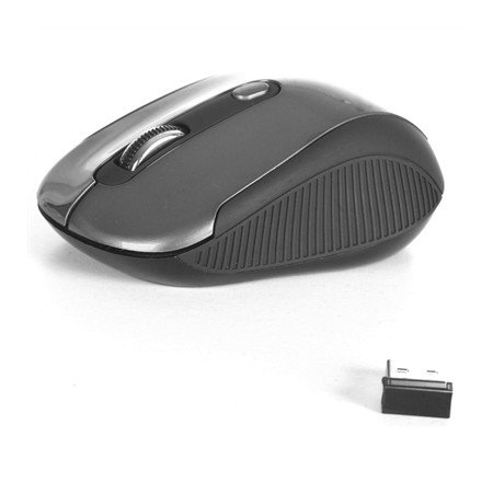 Mouse sem fio ngs haze - 2.4ghz - óptico - 800 - 1600dpi - 3 botões - receptor nano usb