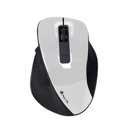 Mouse sem fio ngs bowwhite 2.4ghz 1600dpi
